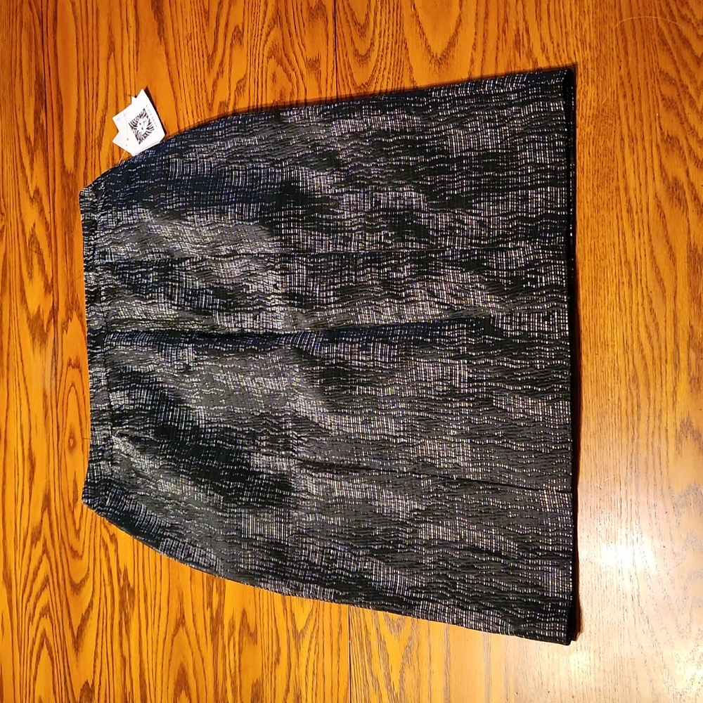 Anne Klein Tweed Pencil Skirt